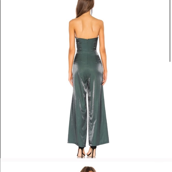 REVOLVE  Cut Out Jumpsuit in Forest Green - Picture 2 of 3